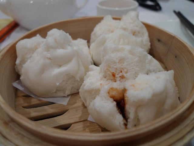 char siu bao: roast pork buns