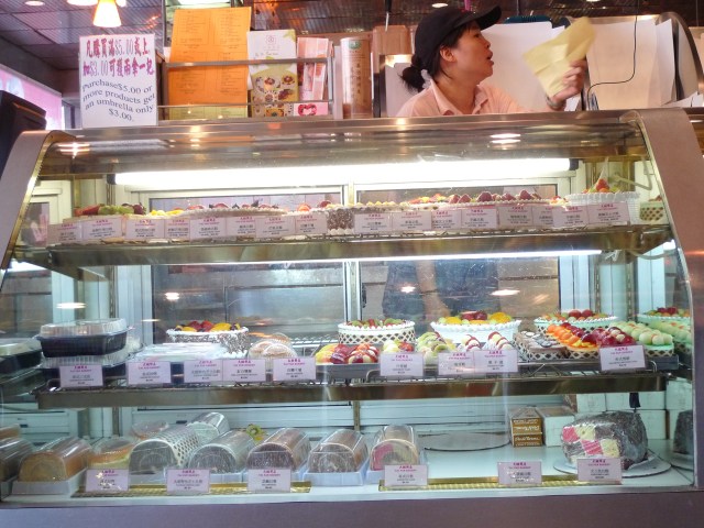 tai pan bakery cakes counter