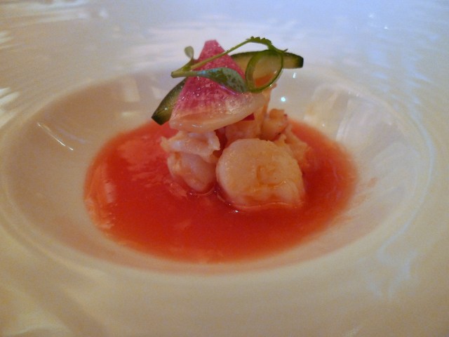 amouse bouche lobster salad