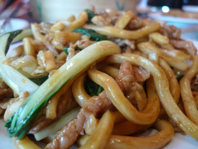Shanghai Fried Flat Noodle
