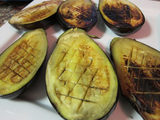 fried eggplants