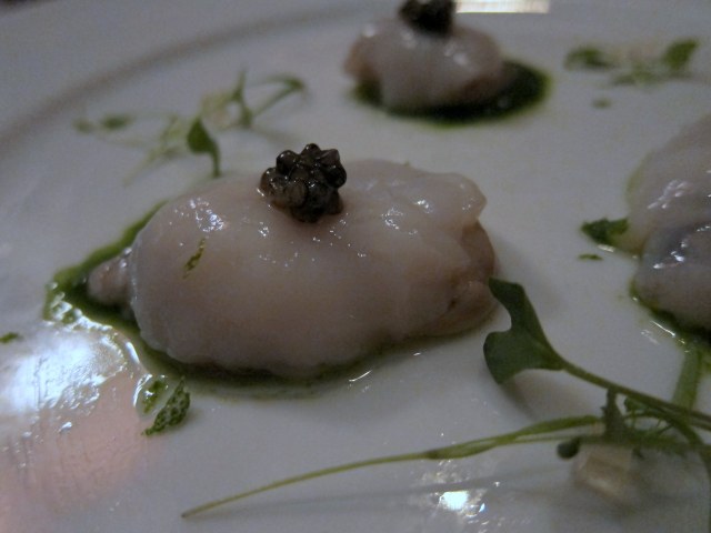 Chilled Kumamoto Oysters, Oscetra Caviar