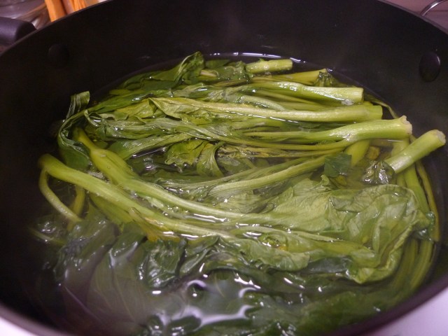 boil the vegetables until tender