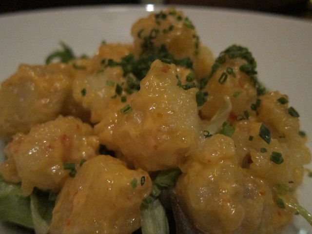 rock shrimp tempura