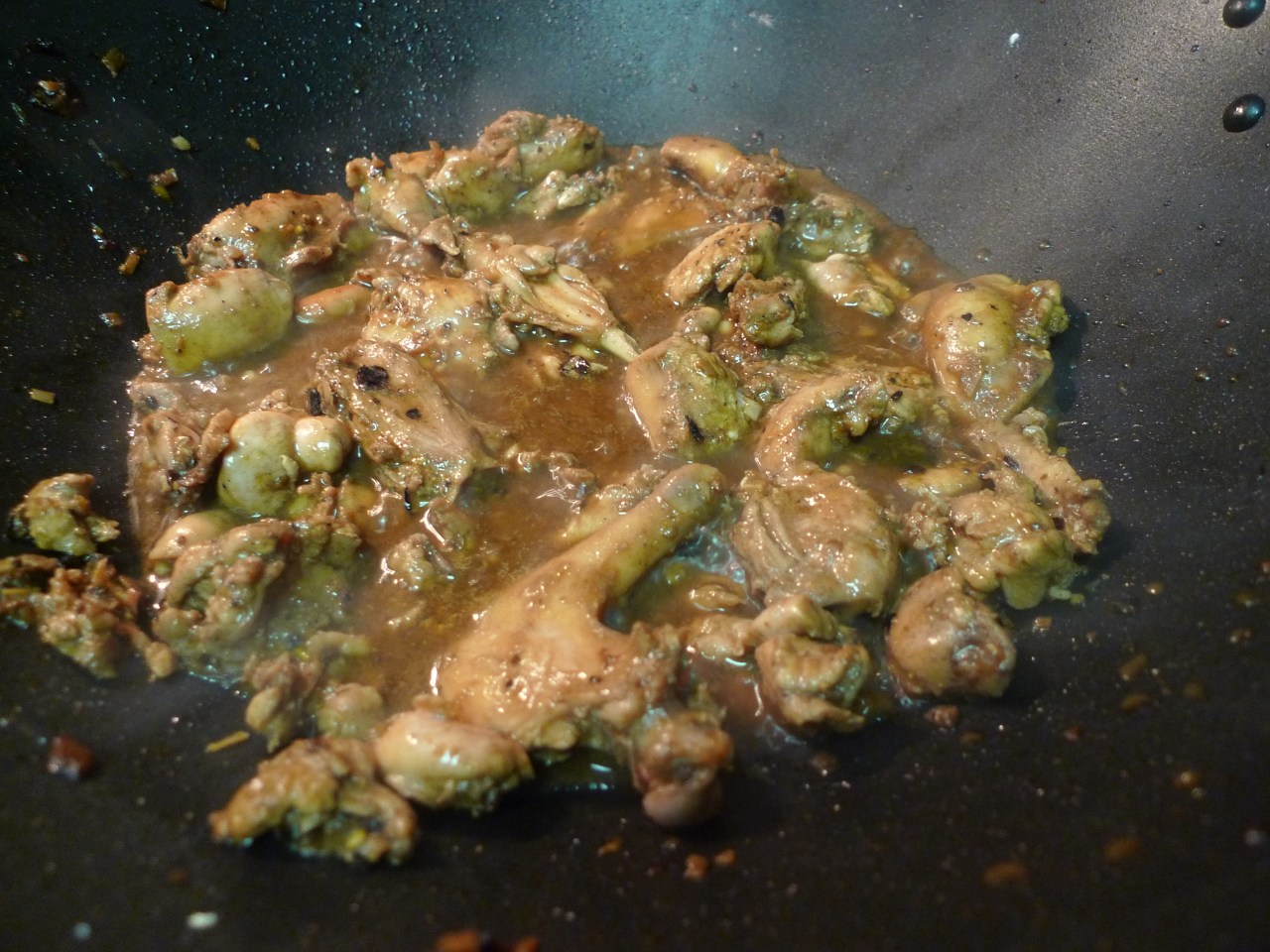 Szechuan Braised Rabbit with Tofu and Peanuts | food comas