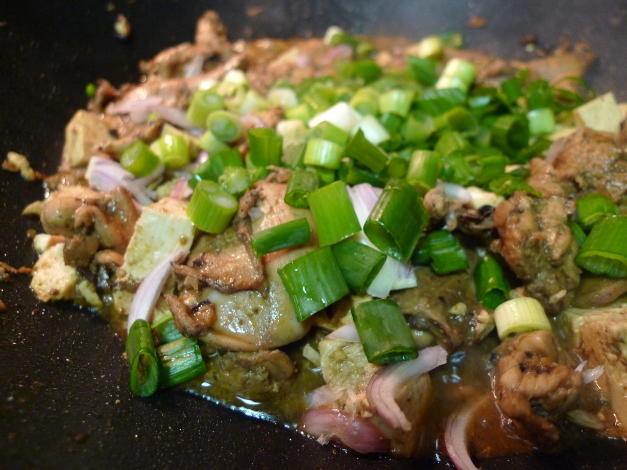 Szechuan Braised Rabbit with Tofu and Peanuts | food comas