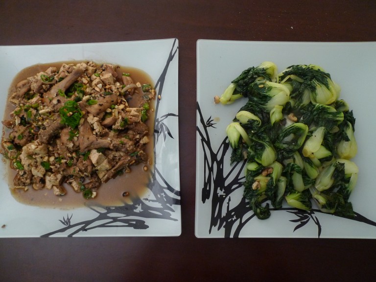 Szechuan Braised Rabbit with Tofu and Peanuts | food comas