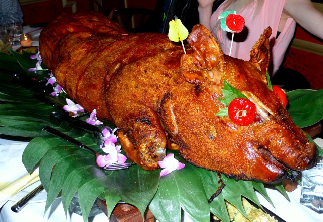 roast suckling pig