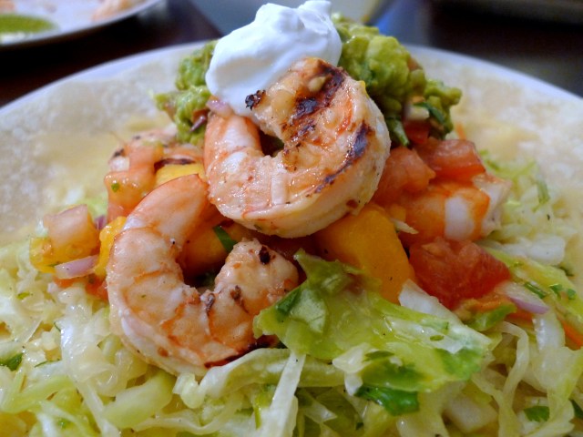 Honey Lime Grilled Shrimp Taco