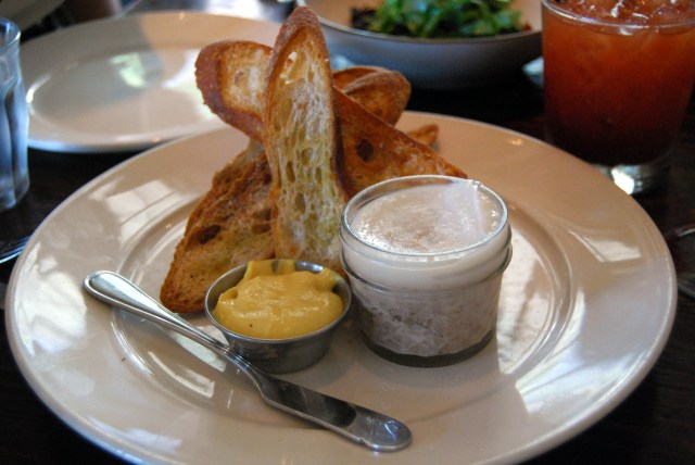 potted pig w.homemade mustard & toast