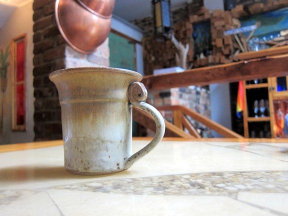 quirky mugs and beautifully crafted tables