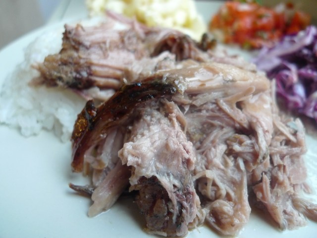 slow cooked pork