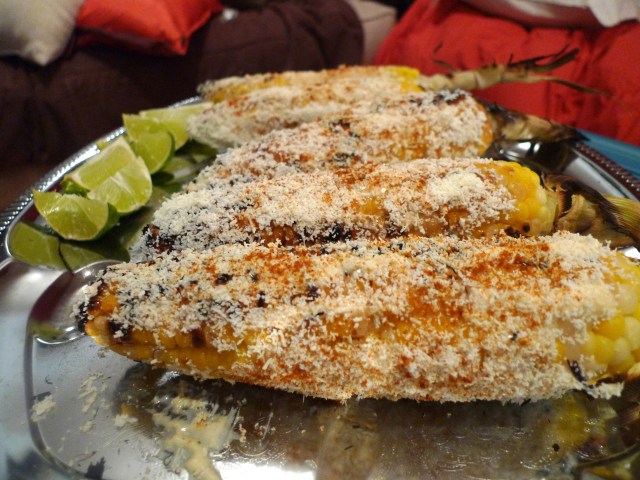 serve with lime wedges and sprinkle additional cayenne