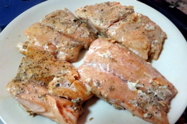 cooked salmon