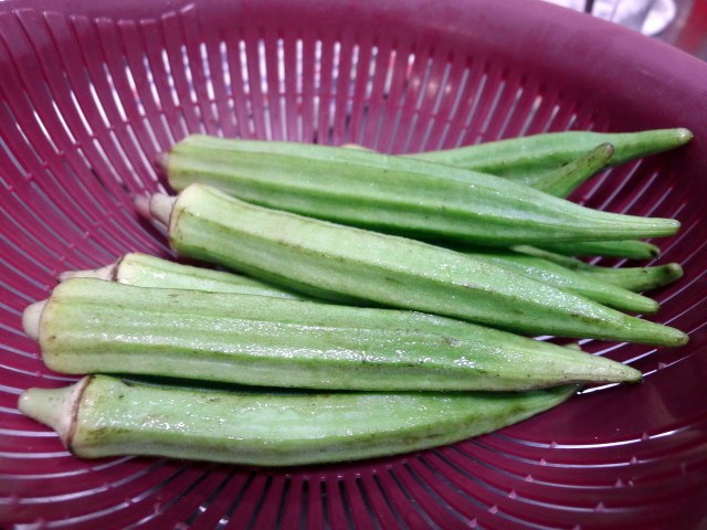 fresh okra