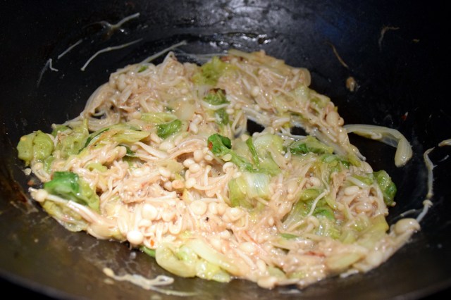 stir in the miso mixture