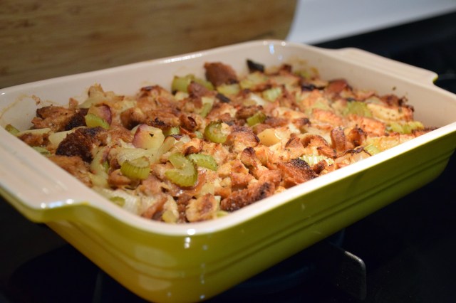 Classic Chicken Sausage and Apple Stuffing