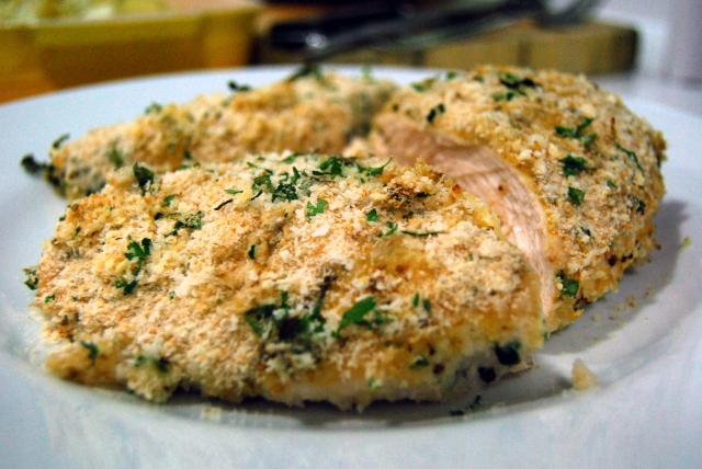 Herb Crumbed Chicken Breasts